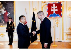 Ambassador met with the President of Slovakia