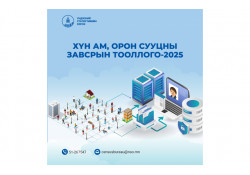 Хүн ам, орон сууцны завсрын тооллого явагдаж байна