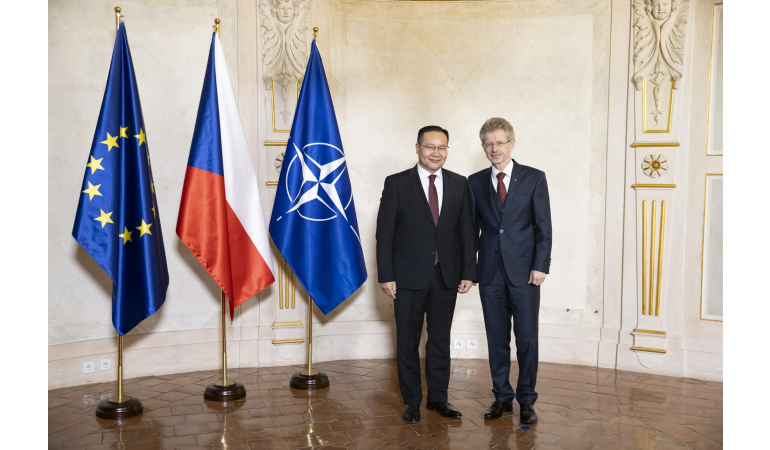 ЭЛЧИН САЙД Д.ГАНСҮХ ЧЕХ УЛСЫН ТӨР, ЗАСГИЙН БАЙГУУЛЛАГУУДЫН УДИРДЛАГУУДТАЙ УУЛЗАВ